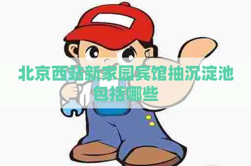 北京西站新家园宾馆抽沉淀池包括哪些