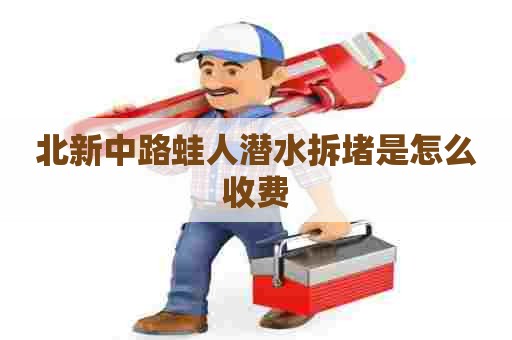 北新中路蛙人潜水拆堵是怎么收费