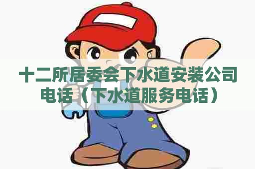 十二所居委会下水道安装公司电话(下水道服务电话) 十二所居委会下水道安装公司电话(下水道服务电话)