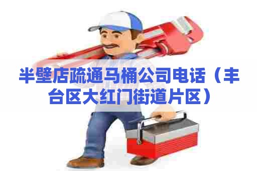 半壁店疏通马桶公司电话（丰台区大红门街道片区）