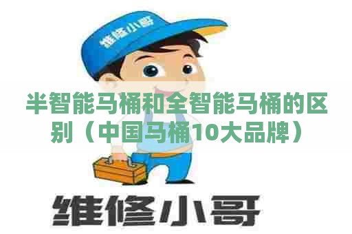 半智能马桶和全智能马桶的区别（中国马桶10大品牌）