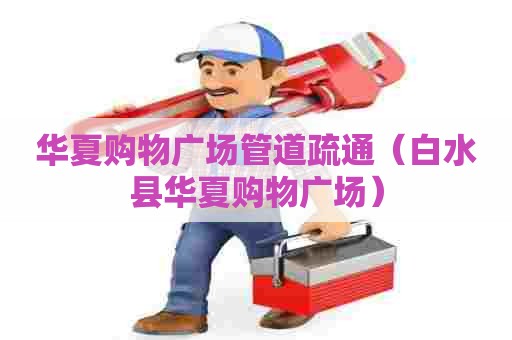 华夏购物广场管道疏通（白水县华夏购物广场）