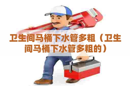 卫生间马桶下水管多粗（卫生间马桶下水管多粗的）