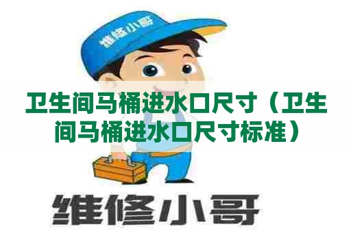 卫生间马桶进水口尺寸（卫生间马桶进水口尺寸标准）