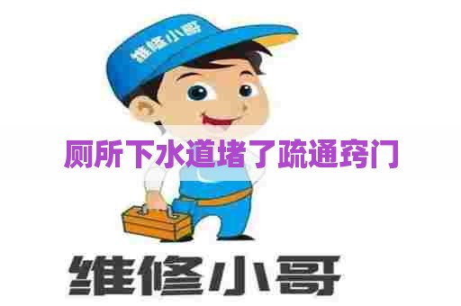 厕所下水道堵了疏通窍门