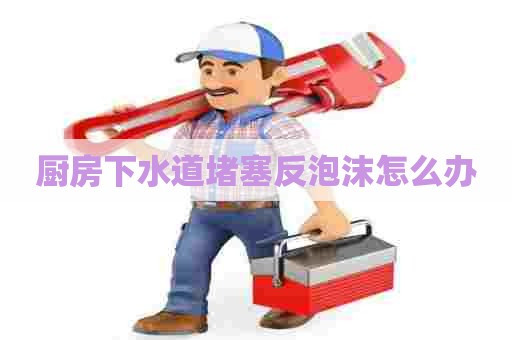 厨房下水道堵塞反泡沫怎么办