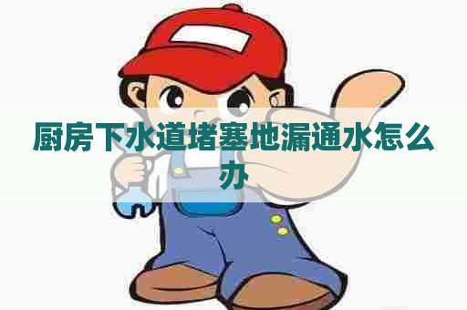 厨房下水道堵塞地漏通水怎么办