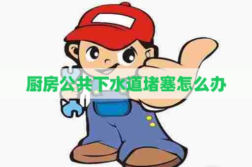 厨房公共下水道堵塞怎么办 厨房公共下水道堵塞怎么办