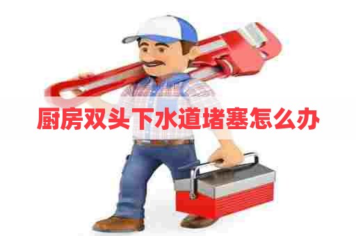 厨房双头下水道堵塞怎么办