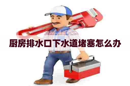 厨房排水口下水道堵塞怎么办
