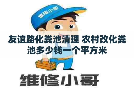 友谊路化粪池清理 农村改化粪池多少钱一个平方米