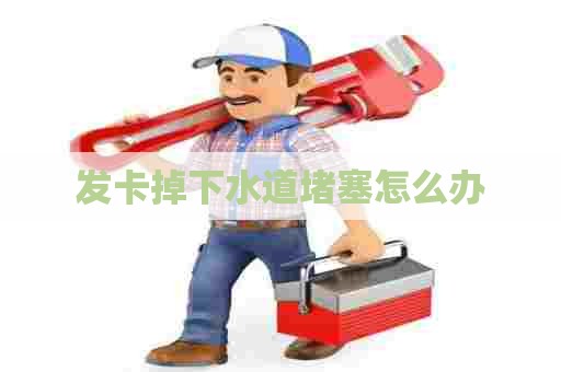发卡掉下水道堵塞怎么办
