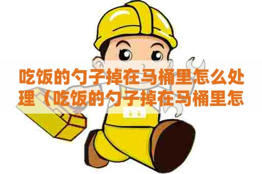 吃饭的勺子掉在马桶里怎么处理（吃饭的勺子掉在马桶里怎么处理好）