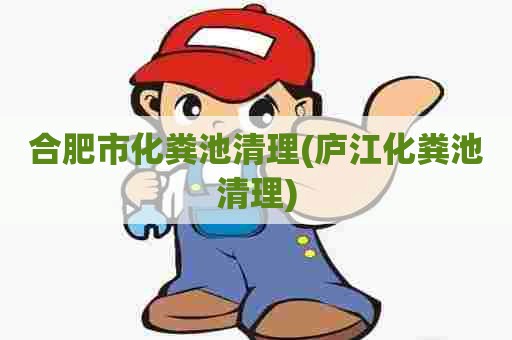 合肥市化粪池清理(庐江化粪池清理)