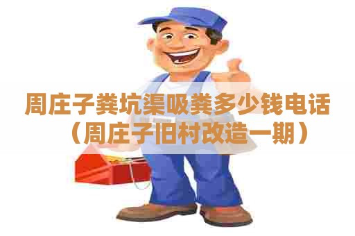 周庄子粪坑渠吸粪多少钱电话（周庄子旧村改造一期）