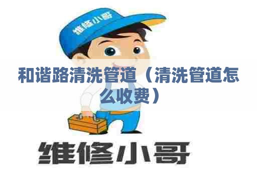 和谐路清洗管道(清洗管道怎么收费) 和谐路清洗管道(清洗管道怎么收费)