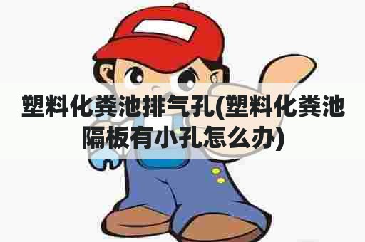 塑料化粪池排气孔(塑料化粪池隔板有小孔怎么办)