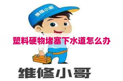 塑料硬物堵塞下水道怎么办