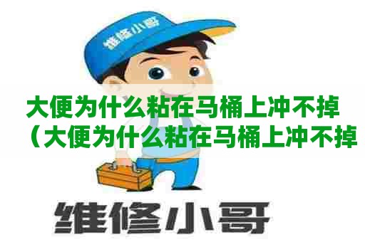 大便为什么粘在马桶上冲不掉（大便为什么粘在马桶上冲不掉）