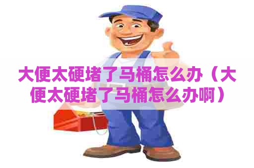 大便太硬堵了马桶怎么办(大便太硬堵了马桶怎么办啊) 大便太硬堵了马桶怎么办(大便太硬堵了马桶怎么办啊)