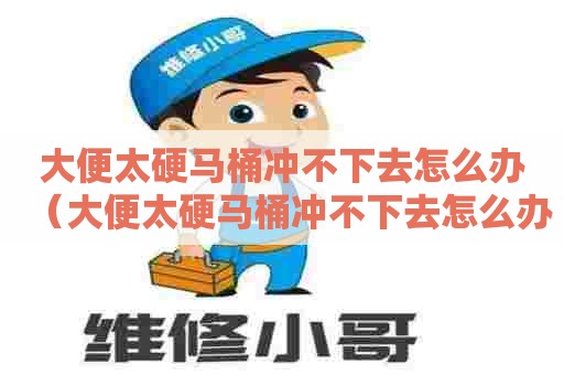 大便太硬马桶冲不下去怎么办（大便太硬马桶冲不下去怎么办呢）