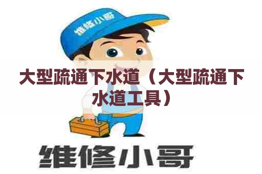 大型疏通下水道（大型疏通下水道工具）