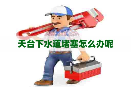天台下水道堵塞怎么办呢