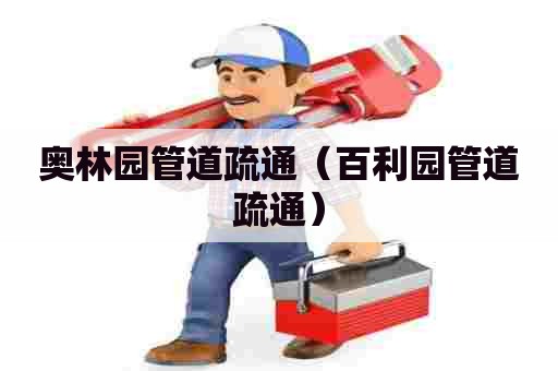 奥林园管道疏通（百利园管道疏通）