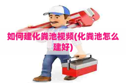 如何建化粪池视频(化粪池怎么建好)