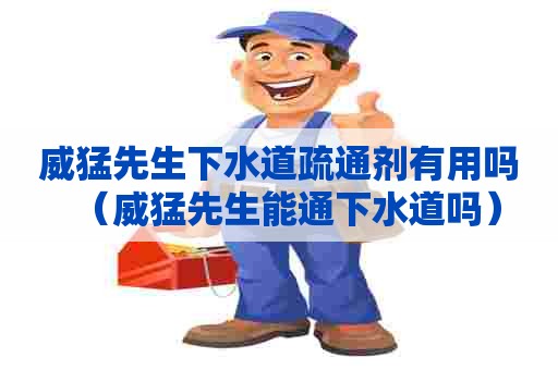 威猛先生下水道疏通剂有用吗（威猛先生能通下水道吗）