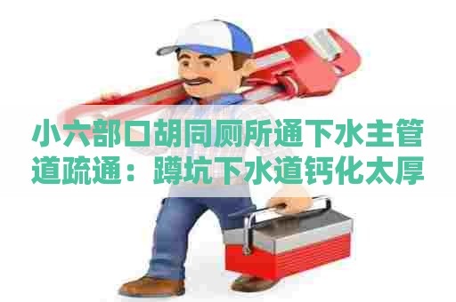 小六部口胡同厕所通下水主管道疏通:蹲坑下水道钙化太厚很硬怎么清除 小六部口胡同厕所通下水主管道疏通:蹲坑下水道钙化太厚很硬怎么清除