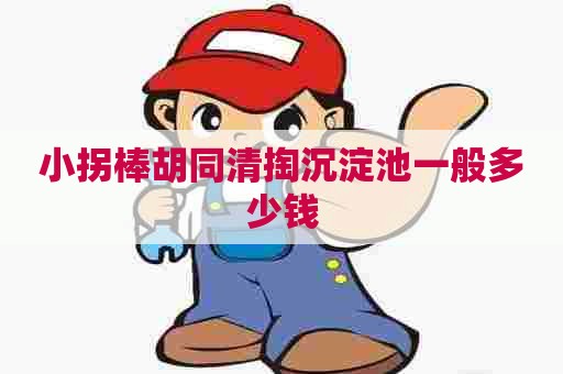 小拐棒胡同清掏沉淀池一般多少钱 小拐棒胡同清掏沉淀池一般多少钱