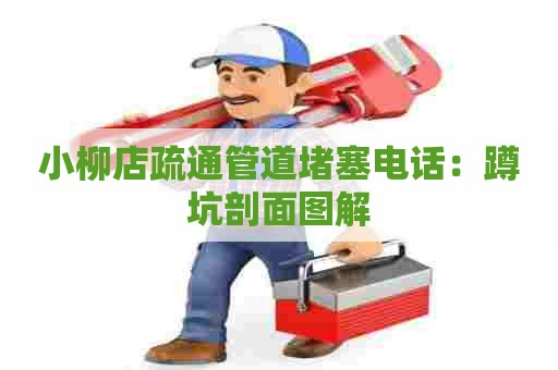 小柳店疏通管道堵塞电话：蹲坑剖面图解