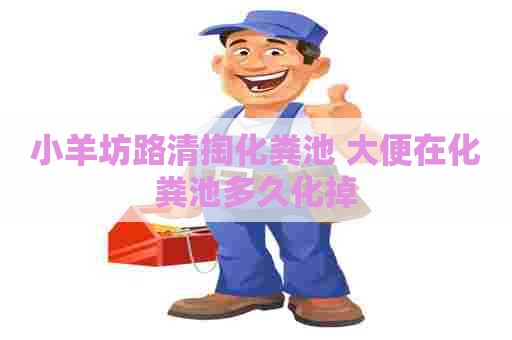小羊坊路清掏化粪池 大便在化粪池多久化掉