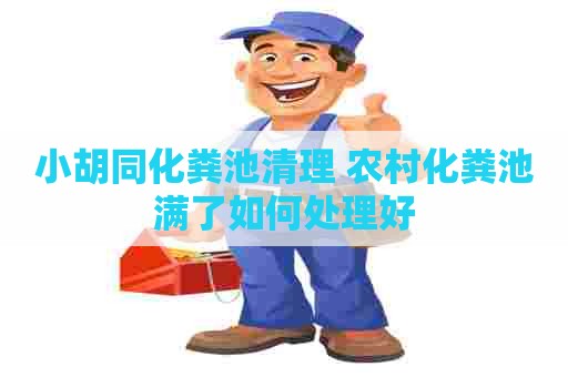 小胡同化粪池清理 农村化粪池满了如何处理好