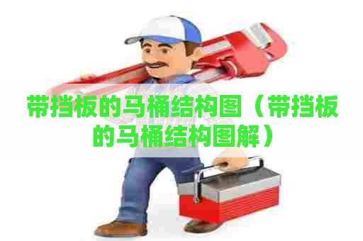 带挡板的马桶结构图（带挡板的马桶结构图解）