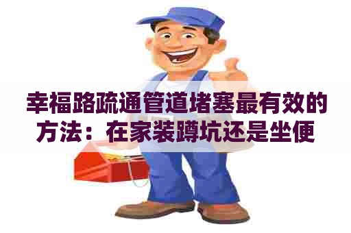 幸福路疏通管道堵塞最有效的方法:在家装蹲坑还是坐便 幸福路疏通管道堵塞最有效的方法:在家装蹲坑还是坐便