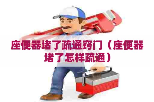 座便器堵了疏通窍门（座便器堵了怎样疏通）