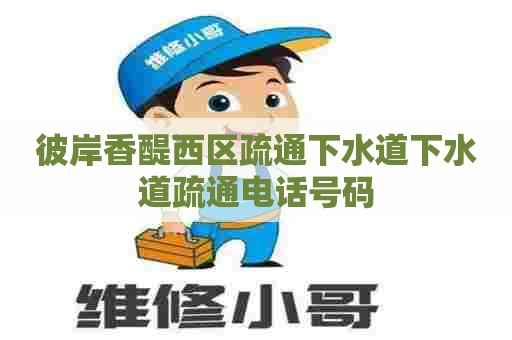 彼岸香醍西区疏通下水道下水道疏通电话号码