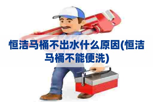 恒洁马桶不出水什么原因(恒洁马桶不能便洗) 恒洁马桶不出水什么原因(恒洁马桶不能便洗)
