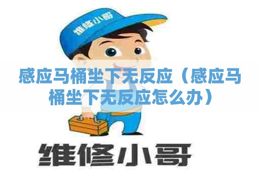 感应马桶坐下无反应（感应马桶坐下无反应怎么办）