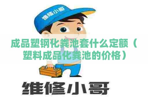 成品塑钢化粪池套什么定额（塑料成品化粪池的价格）