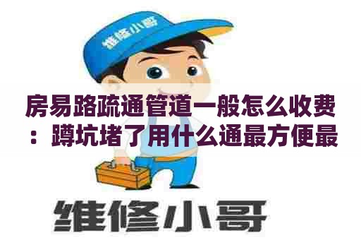 房易路疏通管道一般怎么收费：蹲坑堵了用什么通最方便最快