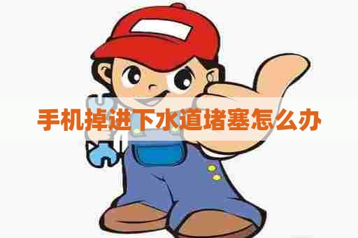 手机掉进下水道堵塞怎么办 手机掉进下水道堵塞怎么办