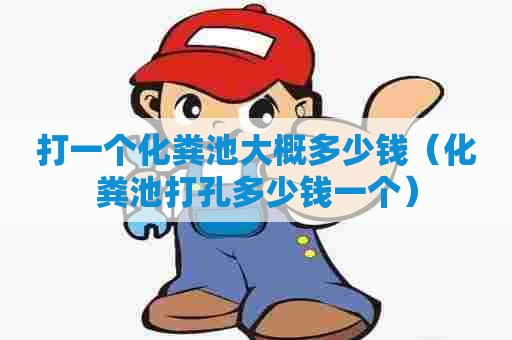 打一个化粪池大概多少钱（化粪池打孔多少钱一个）