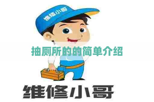 抽厕所的的简单介绍 抽厕所的的简单介绍