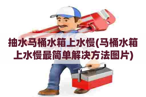 抽水马桶水箱上水慢(马桶水箱上水慢最简单解决方法图片)