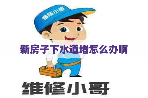 新房子下水道堵怎么办啊
