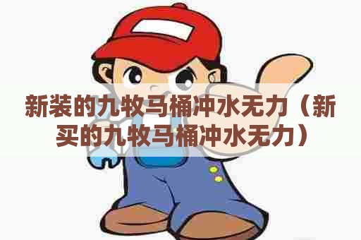 新装的九牧马桶冲水无力(新买的九牧马桶冲水无力) 新装的九牧马桶冲水无力(新买的九牧马桶冲水无力)