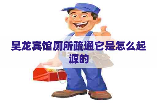 昊龙宾馆厕所疏通它是怎么起源的